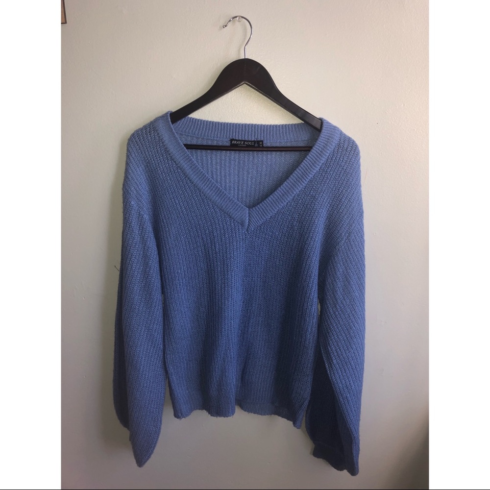 Nasty Gal Balloon Sleeve Sweater